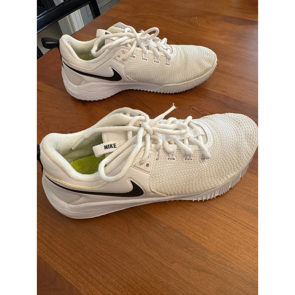 Nike Zoom Hyperace 2 Womens Volleyball Shoes White Black AA0286-100 Size 9